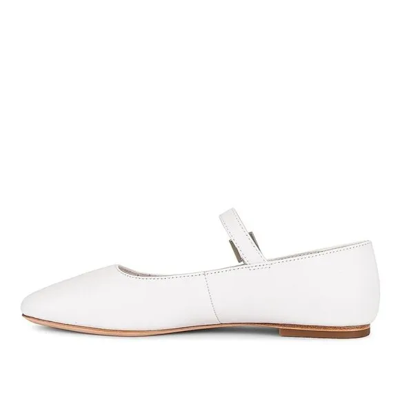 RAYE Lin Flats in White 9 New with Box Womens Mary Janes shoes