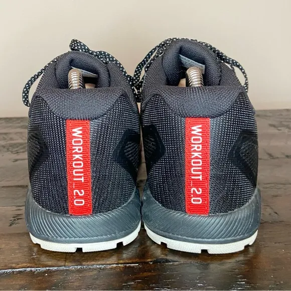 Reebok Women's Workout TR 2.0 Trainer Shoes Sneakers Black Size 8