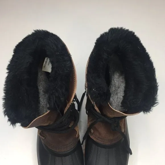 REI Sorel Caribou youth size 4 snow boots w/liner