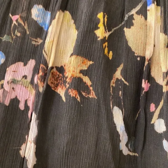 REISSFinn Floral-Print Crinkled Sheer Dress (24)