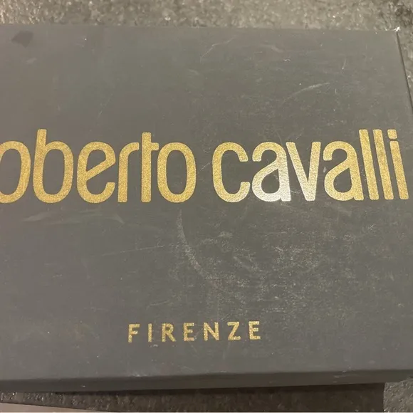 Roberto Cavalli Red Sneakers
