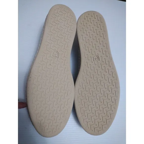 Rothys Shoes Woman's 11 The Espadrille Diamond Metallic  Flat Rothy's NWOT Comfy