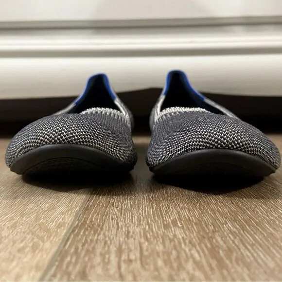 Rothy's The Flat Round Toe Women's Grey Flats Size 9.5