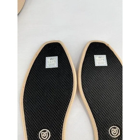 Rothy's The Square Ecru Knit Ballet Flat Women’s US 11 Casual Comfort Shoes