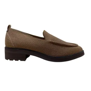 Rothys Womens Brown Herringbone Loafers With Lug Sole Size 9 - New