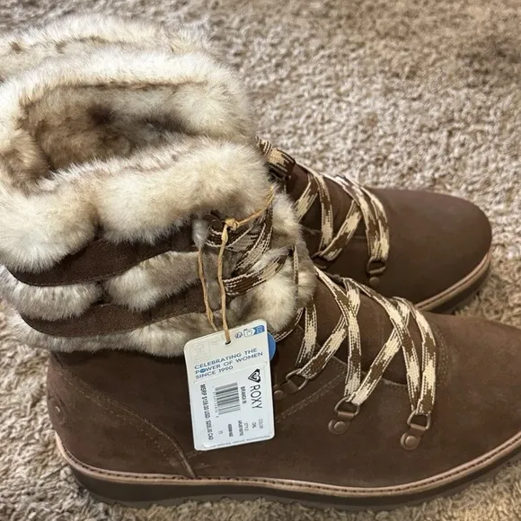 Roxy Brandi III Women's Brown Winter Boots
