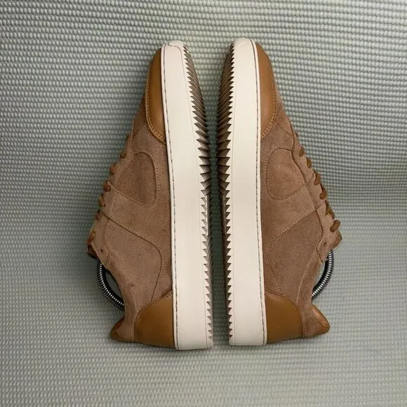 Royal Republiq Fashion Sneakers Leather Suede Men’s Size 8.5 Lite Brown