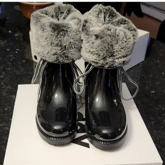 SALE Dav Womens Helena Black Boots Sz 6 New in Box