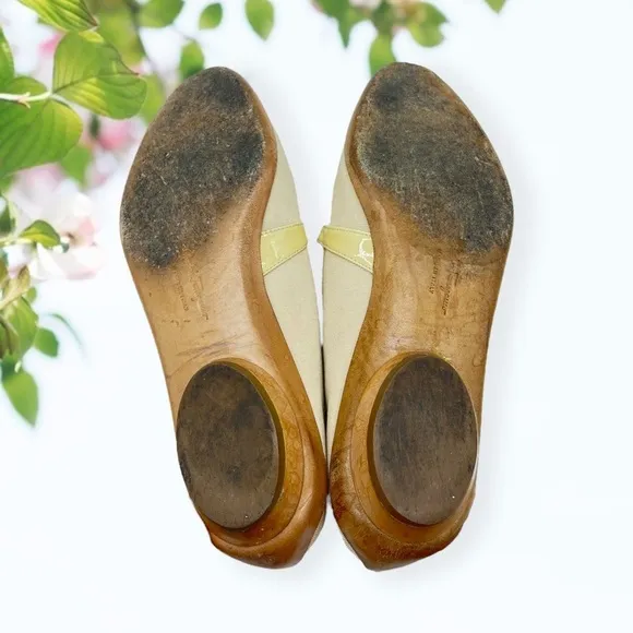 Salvatore Ferragamo Audrey Mary Jane Ballet Flats