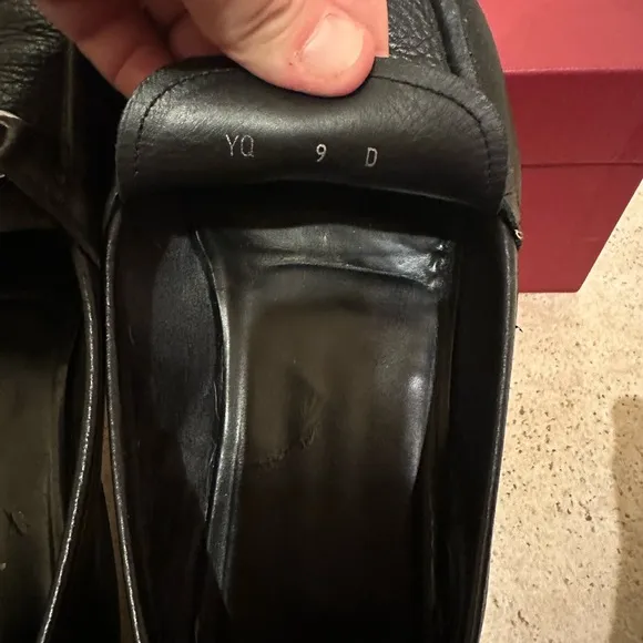 Salvatore Ferragamo Grandioso Loafer Size 9 Black