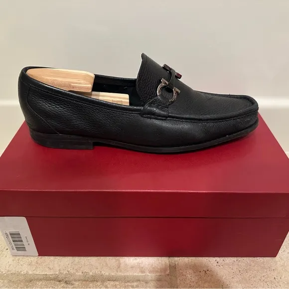 Salvatore Ferragamo Grandioso Loafer Size 9 Black