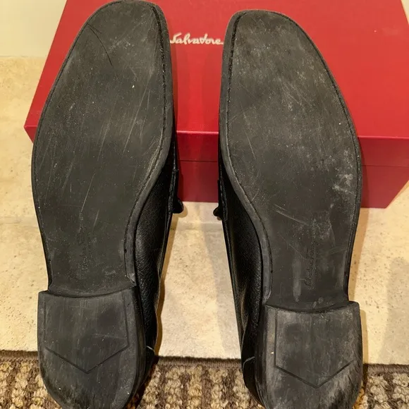 Salvatore Ferragamo Grandioso Loafer Size 9 Black