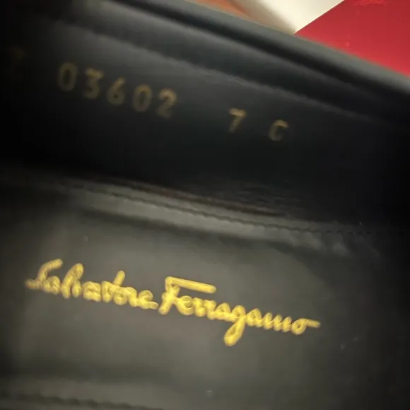Salvatore Ferragamo Women Blue Suede Loafers