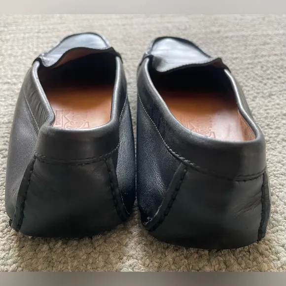 SALVATORE FERRAGAMO Women’s Black Leather Loafers