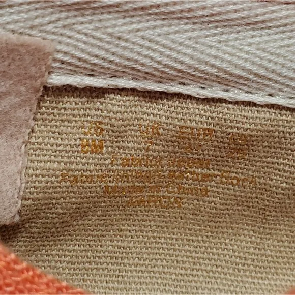 Sam Edelman Aaron Size 8 Orange Espadrilles