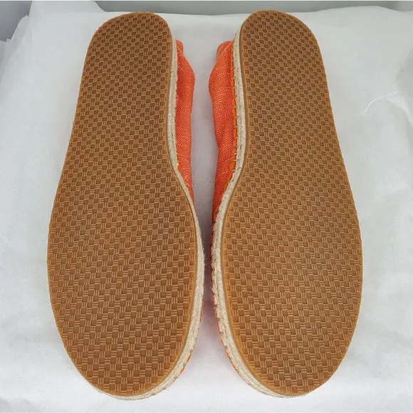 Sam Edelman Aaron Size 8 Orange Espadrilles
