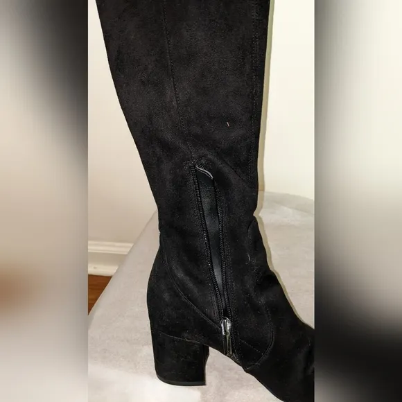 Sam Edelman Black Thigh High Boots