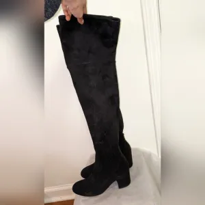 Sam Edelman Black Thigh High Boots