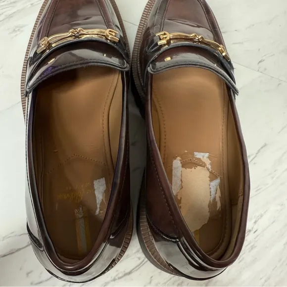Sam Edelman Laurs Lug Sole Brown Loafer 9 1/2 M