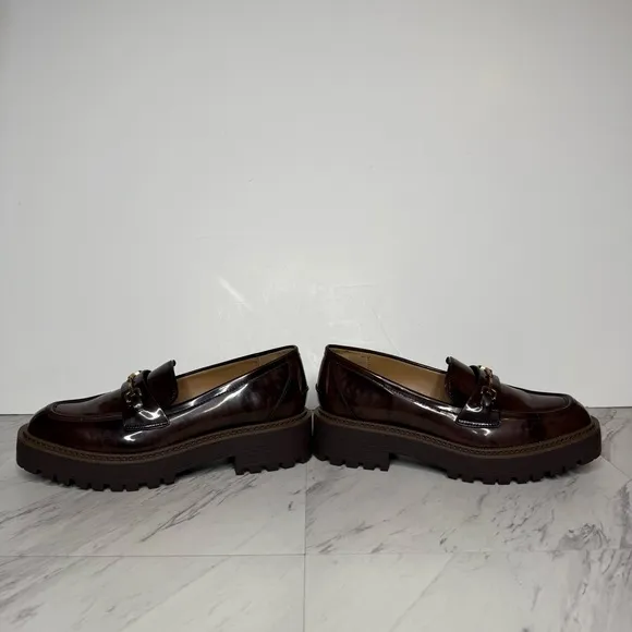 Sam Edelman Laurs Lug Sole Brown Loafer 9 1/2 M