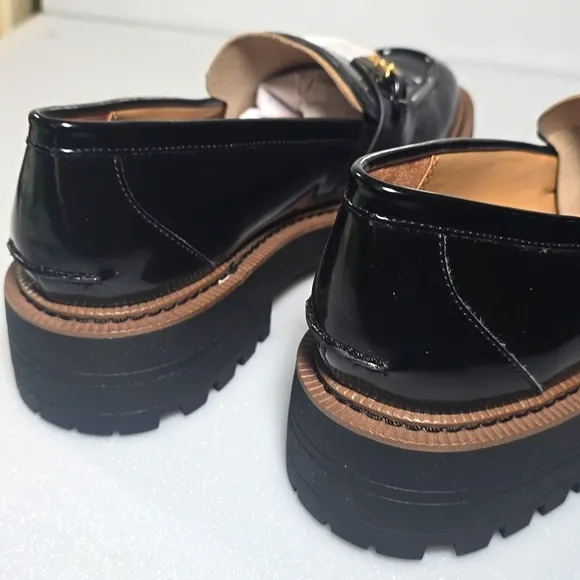 Sam Edelman Laurs Platform Lug Sole Loafers Woman's Size 10M