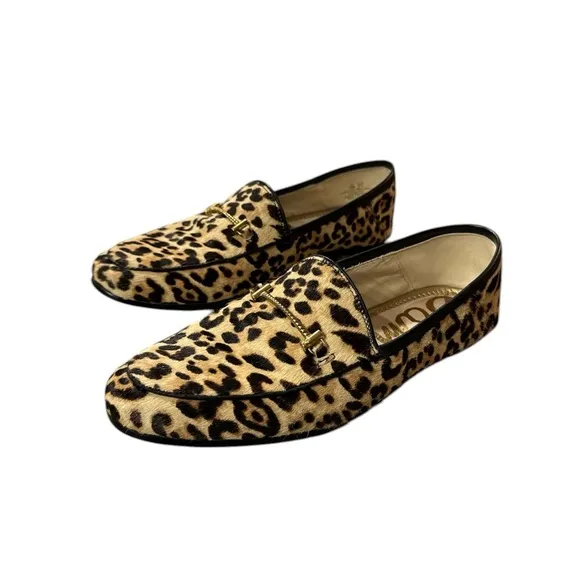 Sam Edelman Leopard Calf Hair Loafers – Size 7.5 – Pre-Loved Luxe