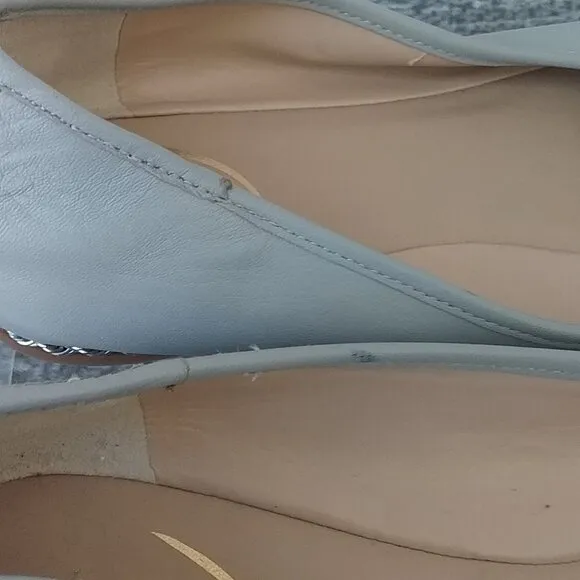 Sam Edelman Shoes Women's 9 Gray High Quality Flats Preppy Classic Chic Ballet