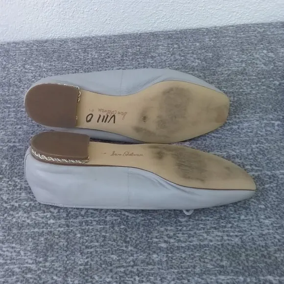 Sam Edelman Shoes Women's 9 Gray High Quality Flats Preppy Classic Chic Ballet