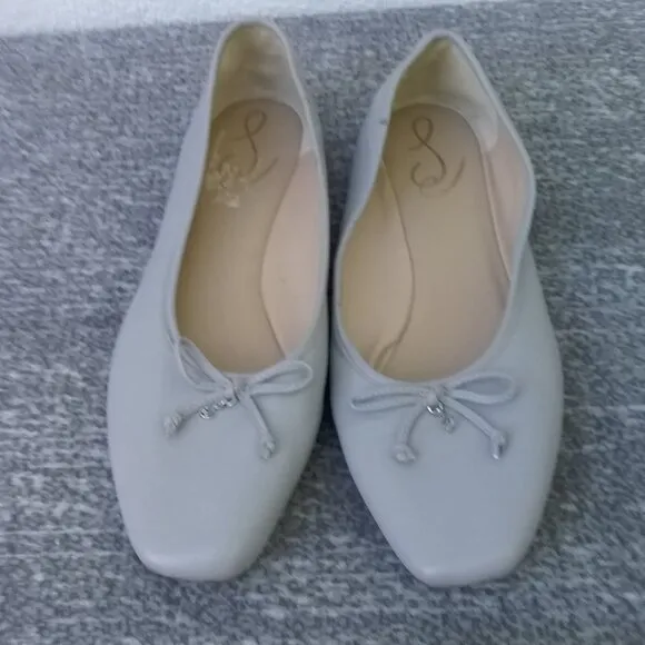 Sam Edelman Shoes Women's 9 Gray High Quality Flats Preppy Classic Chic Ballet