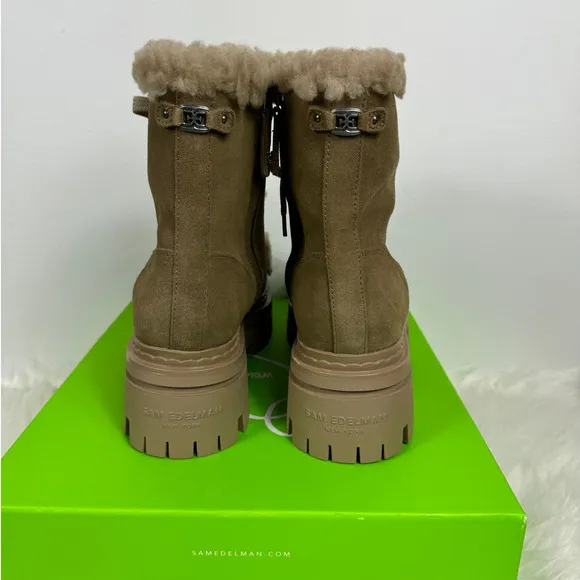 Sam Edelman Women's Kyler 2 Lace Up Cold Weather Boots Size 9.5