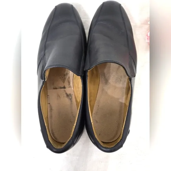 Sam Hubbard Loafers Men's 11.5 Black Rafael Hybrid Vibram Sole Business Comfort
