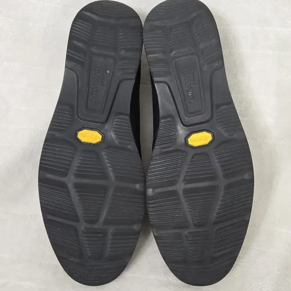 Sam Hubbard Loafers Men's 11.5 Black Rafael Hybrid Vibram Sole Business Comfort