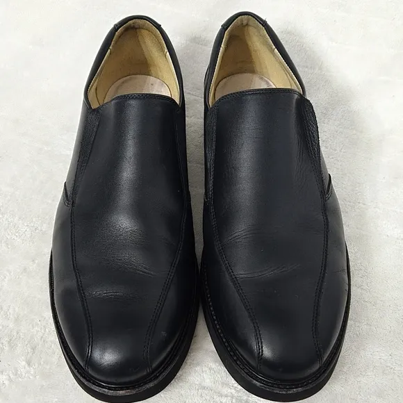 Sam Hubbard Loafers Men's 11.5 Black Rafael Hybrid Vibram Sole Business Comfort