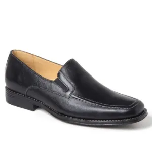 Sandro Moscoloni Mens EUC Black Leather Marc Venetian Dress Loafers Shoes Size 9