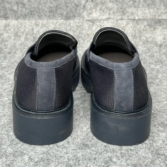 Sarto by Franco Sarto Ream Lug Sole Platform Loafers in Navy Blue- Sz 10‎