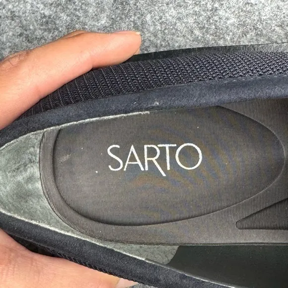 Sarto by Franco Sarto Ream Lug Sole Platform Loafers in Navy Blue- Sz 10‎