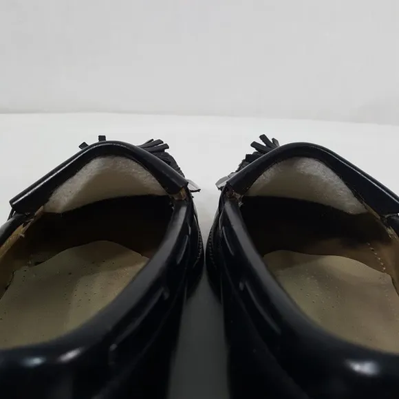 SAS Kiltie Tassel Black Loafers Men's Size 7.5
