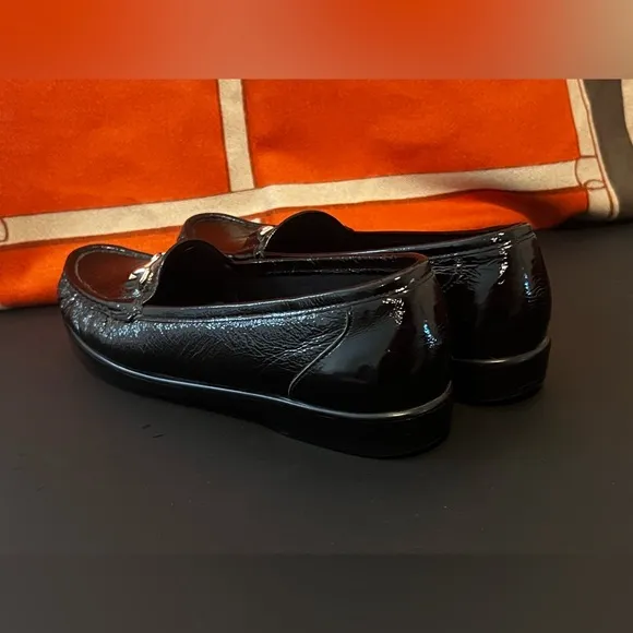 SAS Tripad Comfort Slip On Loafers Women's Size 9.5 M Black Leather