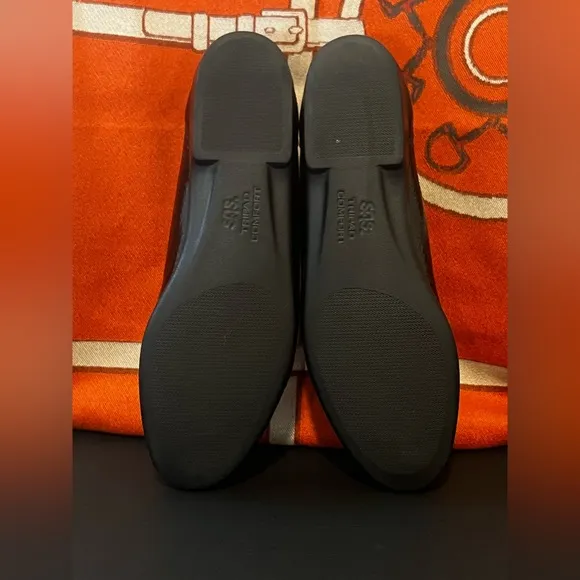 SAS Tripad Comfort Slip On Loafers Women's Size 9.5 M Black Leather