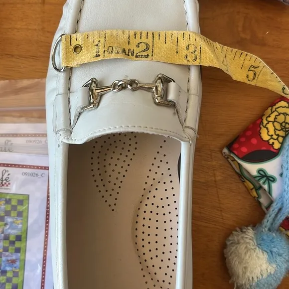 SAS Women's White Loafers Size 11.5