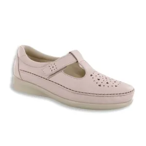 SAS Women's Willow EZ Strap Walking Shoe Slip On Loafers Size 10 Pink