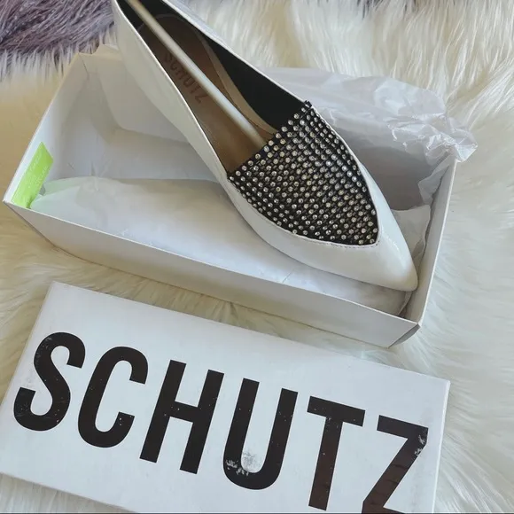 Schutz Sury Pointed Toe Loafer