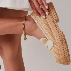 SCHUTZ  Viola Woven Loafers