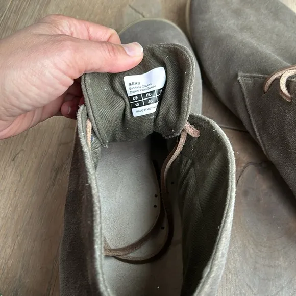 SEAVEES Men's Sun-tans Chukka Sneaker | Men’s 13 US | Shadow Grey