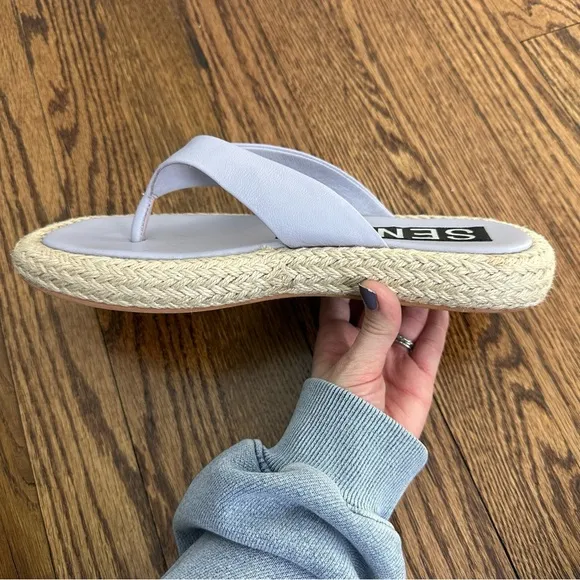 Senso Bianca Sandals Flip Flop Espadrilles