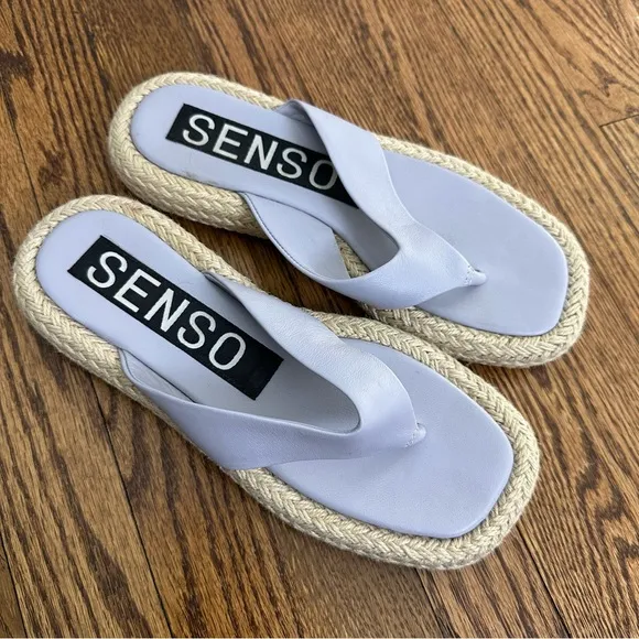 Senso Bianca Sandals Flip Flop Espadrilles