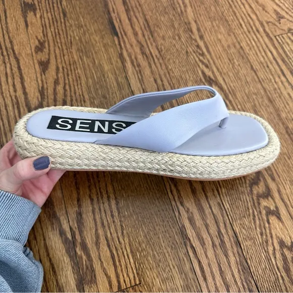 Senso Bianca Sandals Flip Flop Espadrilles