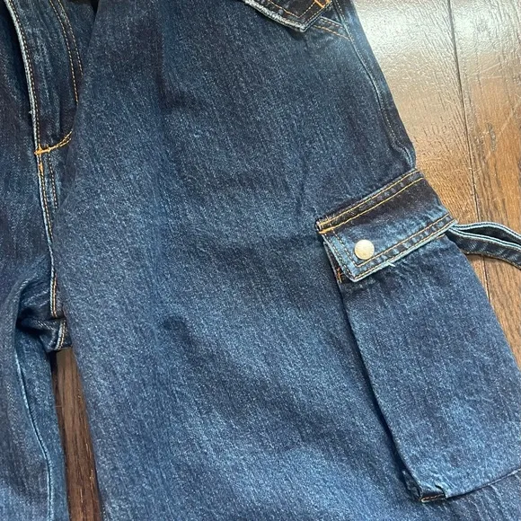 SER.O.YA Joss Cargo Jean Size 25 Deep Sea (Retail: $348)