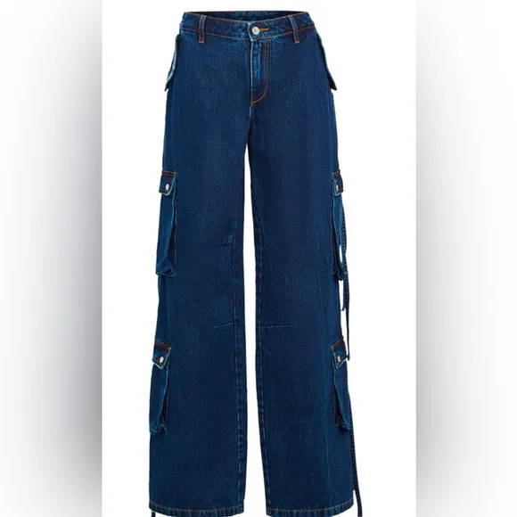SER.O.YA Joss Cargo Jean Size 25 Deep Sea (Retail: $348)