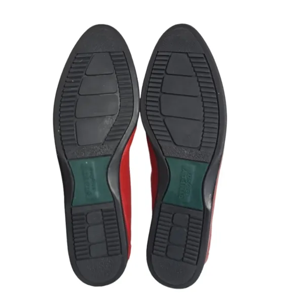 Simply Comfort Women's Loafers/Flats Red Leather 8‎